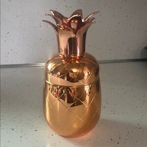 Copper Pineapple Cocktail Shaker